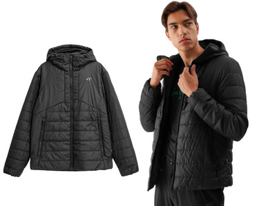 Kurtka puchowa męska 4F M245 z kapturem