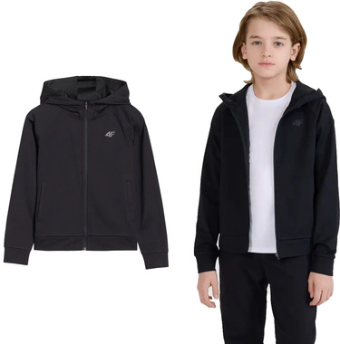 Bluza sportowa 4F M557 rozpinana z kapturem czarna