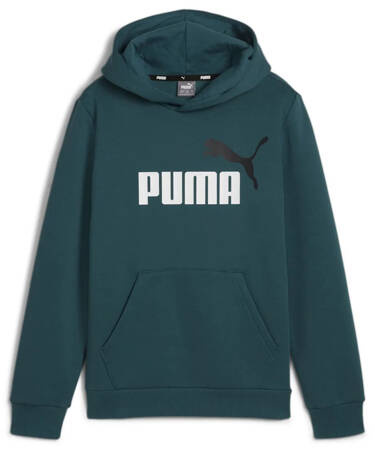 Bluza dresowa chłopięca PUMA 586987 08 ocieplana zielona