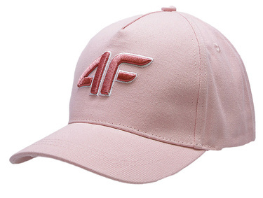 Czapka z daszkiem 4F F104 na lato jasno różowa