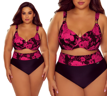 Strój kapielowy Gabbiano ELENA-DX,02 016 różowe róże