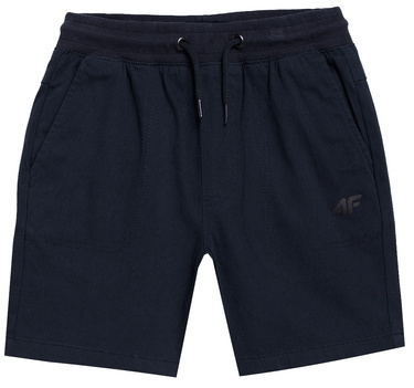 Spodenki chłopięce 4F M050 szorty casual granat