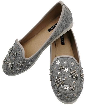 Baletki damskie 3088-5 buty wsuwane baleriny