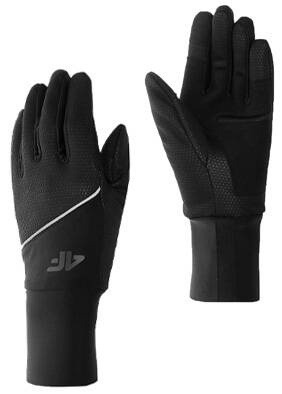 Rękawice sportowe 4F dotykowe U142 dzianinowe