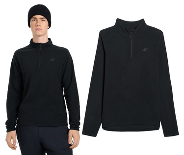 Bielizna polarowa 4F bluza termoaktywna narciarska M065 czarna