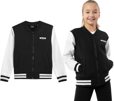 Bluza dresowa 4F F641 bejsbolówka bomberka czarna