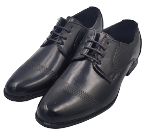 Buty eleganckie wizytowe BADOXX lakierki czarne