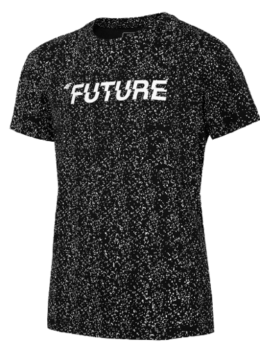 T-shirt chłopięcy 4F JTSM008 bawełniany czarny