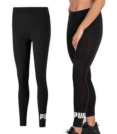 Legginsy damskie PUMA 586832 01 getry bawełniane czarne
