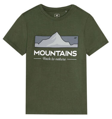 T-shirt 4F koszulka M0801 41S góry zielony