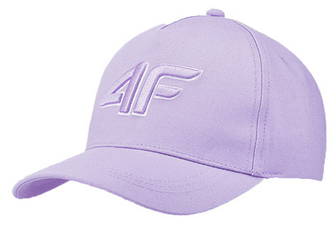 Czapka z daszkiem na lato 4F F246 bejsbolówka fiolet