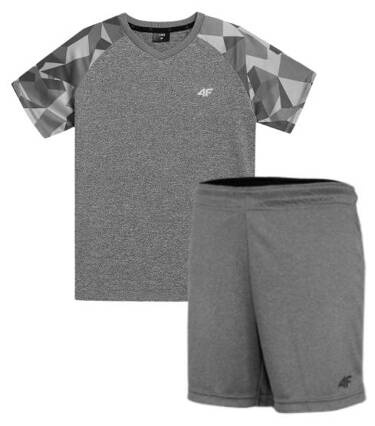 Zestaw sportowy dla chłopca 4F strój na trening koszulka, spodenki