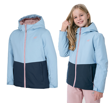 Kurtka narciarska 4F zimowa JKUDN001 granat