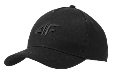 Czapka z daszkiem dziecięca 4F U388 na lato czarna