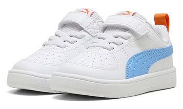 Buty sportowe chłopięce PUMA 384314 37 na rzep białe