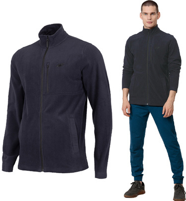 Polar męski 4F Z22 PLM352 na zamek granat