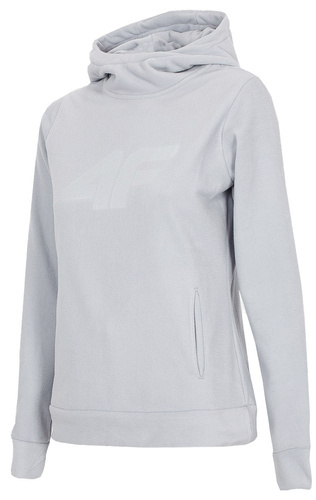 Polar damski 4F Z22 PLD352 z kapturem szary