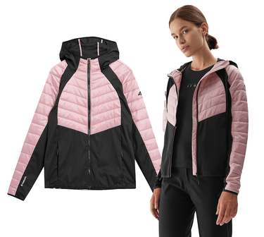 Kurtka trekkingowa 4F z wypełnieniem i membraną F349 w góry