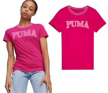 Koszulka dziecięca PUMA 679387 48 bawełniana na lato