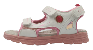 Sandały dziewczęce A2147 skórzana wkładka