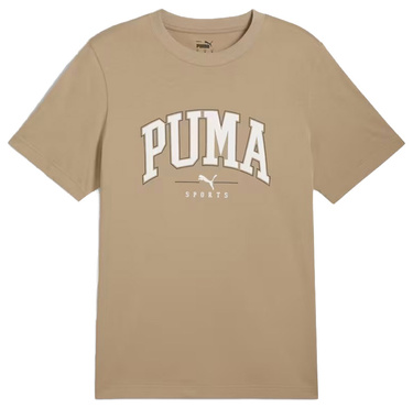 Koszulka męska PUMA 681791 67 z dużym logo beżowa
