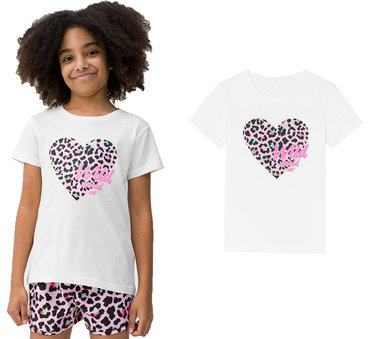 Koszulka dziewczęca bawełniana 4F F1143 na lato