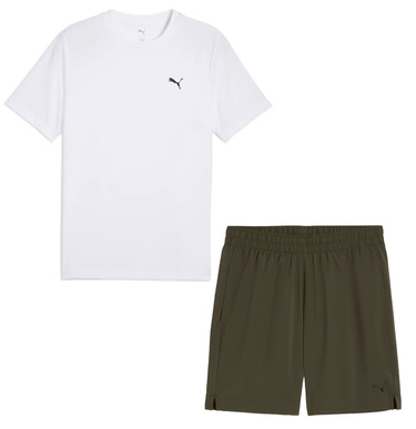 Zestaw męski sportowy PUMA na siłownie na trening