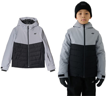 Kurtka narciarska chłopięca 4F M535 zimowa na stok