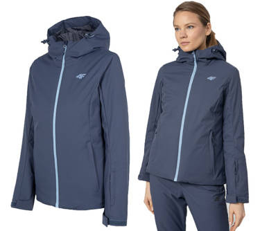 Kurtka narciarska 4F KUDN001 membrana 5000 niebieski