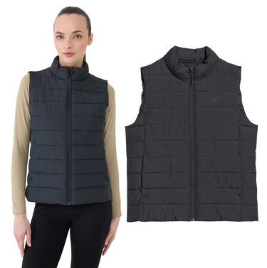 Bezrękawnik puchowy 4F kamizelka F181 20S czarna