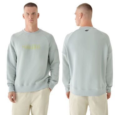 Bluza męska przez głowę 4F sportowa M1255 25S szara