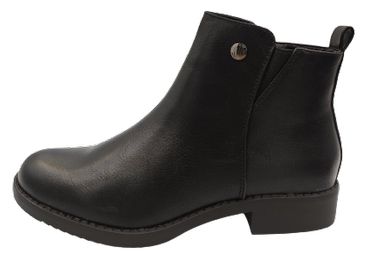 Buty damskie botki eleganckie K122017/A czarne