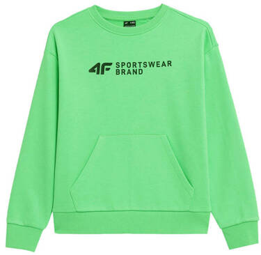 Dresowa bluza chłopięca 4F M222 sportowa zielona