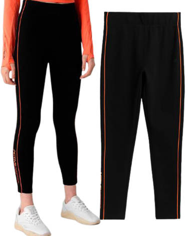 Legginsy damskie 4F LEG011 sportowe czarne