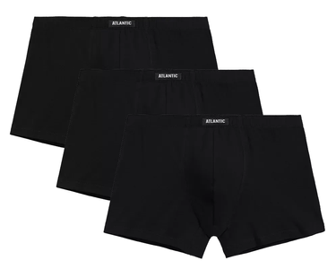Bokserki męskie ATLANTIC 3BMH-007 3 PAK czarne