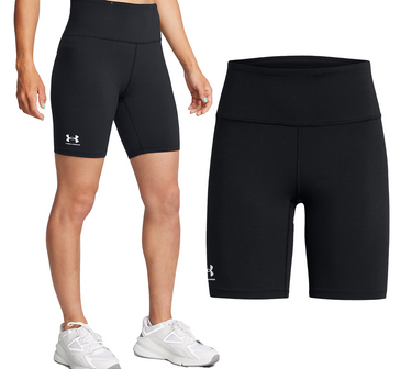 Spodenki kolarki UNDER ARMOUR damskie 1386703 001 czarny