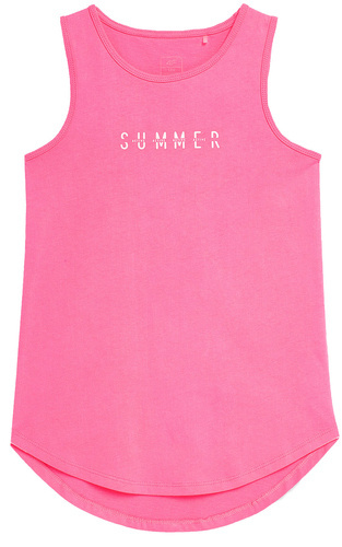 Koszulka bez rękawów 4F F394 Top różowy