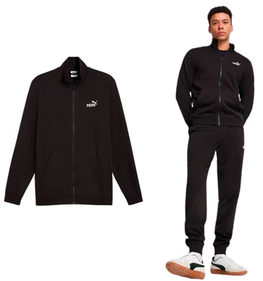 Bluza dresowa na zamek PUMA 682584 01 z bawełny