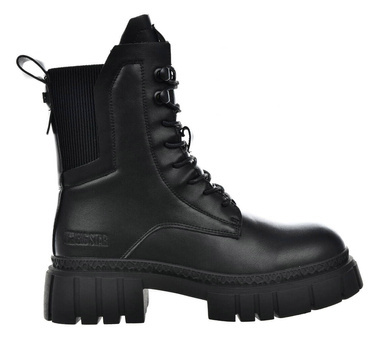 Botki na grubej podeszwie BIG STAR MM274581 czarne