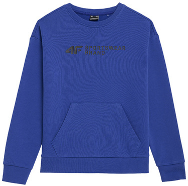 Dresowa bluza chłopięca 4F M222 sportowa niebieska