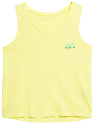 Koszulka damska bez rękawów 4F F568 żółta