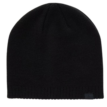 Czapka uniwersalna 4F beanie wiskoza U633 czarny