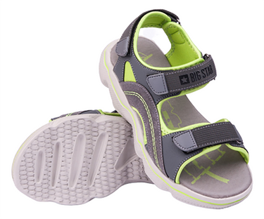 Sandały dziecięce BIG STAR FF374218  szare