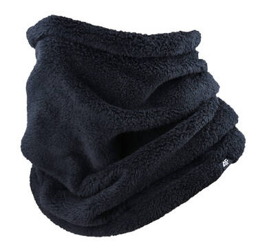 Komin dziecięcy 4F misiowy puchaty F068 bandana czarny